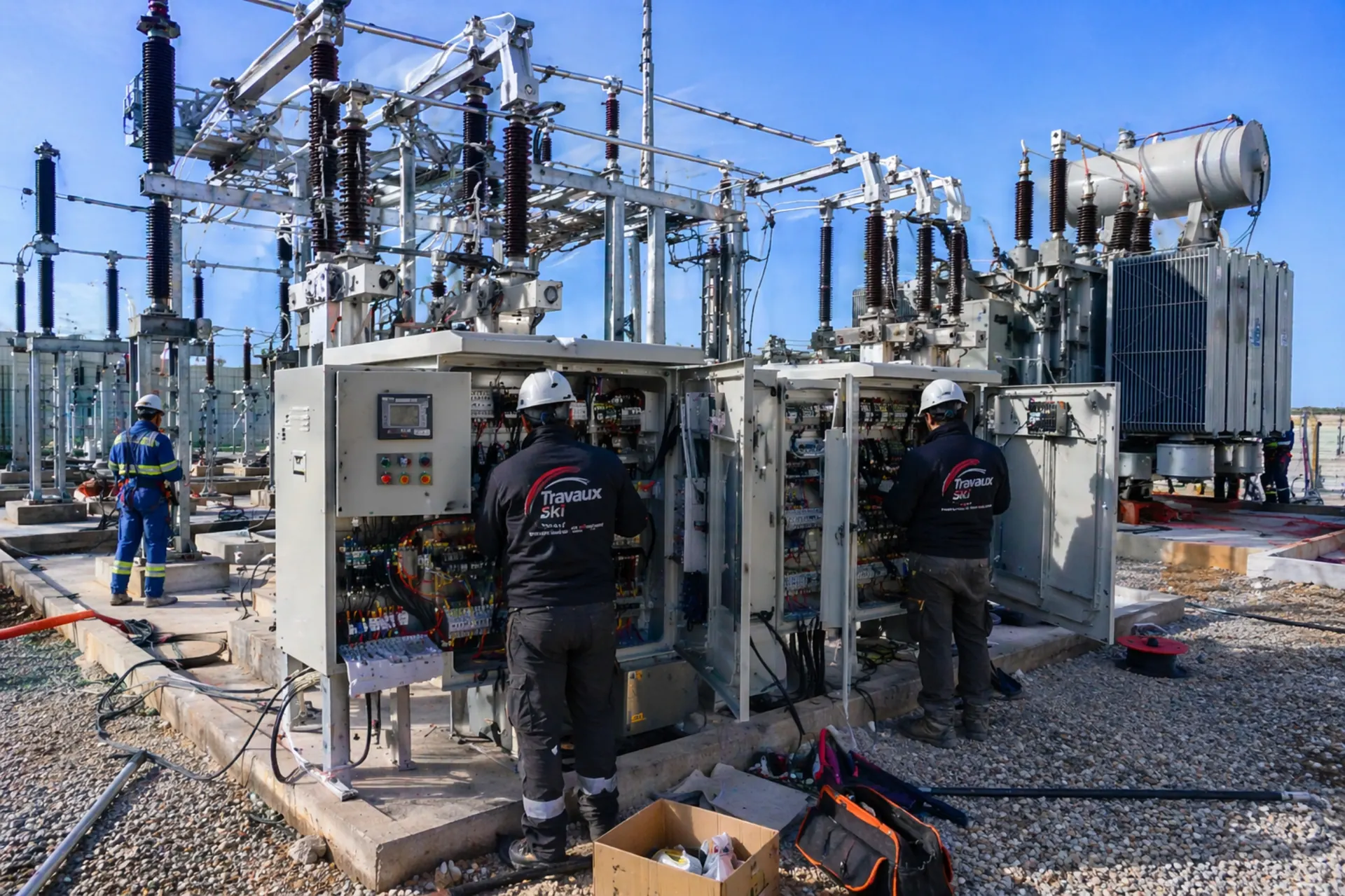 Électricité industrielle - EURL TRAVAUX SKI
